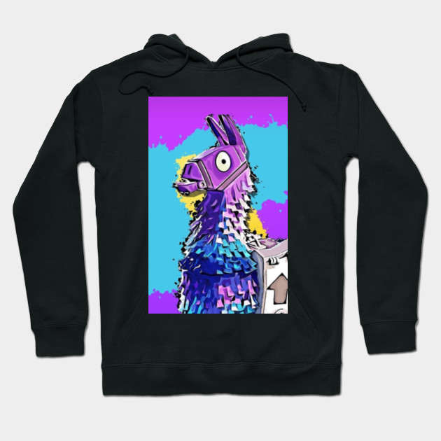 Fortnite Llama Fortnite Hoodie TeePublic